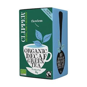 Clipper Grøn te koffeinfri Ø - 20 br