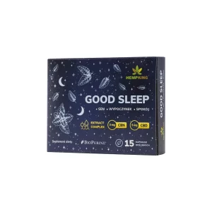 Good Sleep, Melatonin, CBD, CBN +5 plante-ekstrakter