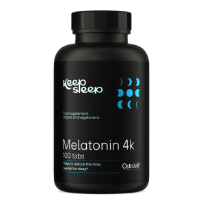 Melatonin 4K, 4 mg. 100 stk. tabletter